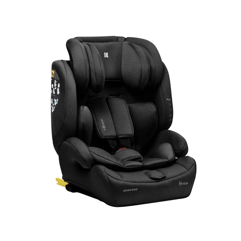 Κάθισμα Αυτοκινήτου ISOfix (76-150εκ. Ύψος) Kikka Boo i-Bronn i-size Black