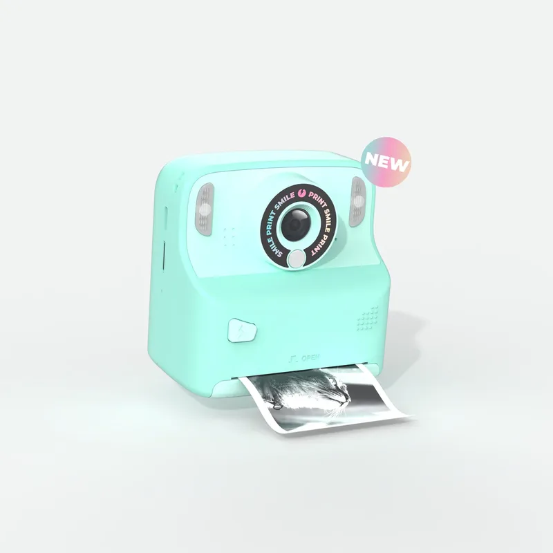 Κάμερα Polaroid PixiPrint - Click & Print - Τιρκουάζ