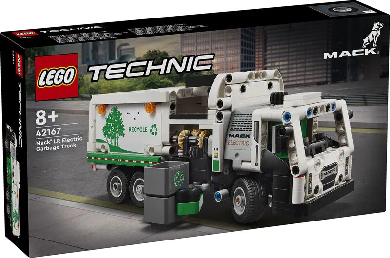 LEGO® Technic Mack LR Electric Garbage Truck (42167)
