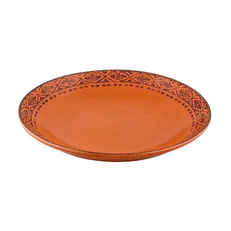 Πιάτο Βαθύ Πορσελάνης 23εκ. Vintage Teracotta Oriana Ferelli PR222681002 (Σετ 6 Τεμάχια) (Υλικό: Πορσελάνη, Χρώμα: Τερρακότα) - Oriana Ferelli - PR222681002