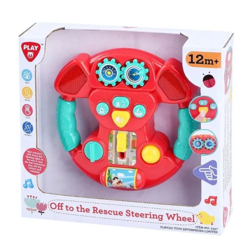 Τιμονιέρα Playgo - Off To The Rescue Steering Wheel (2457)