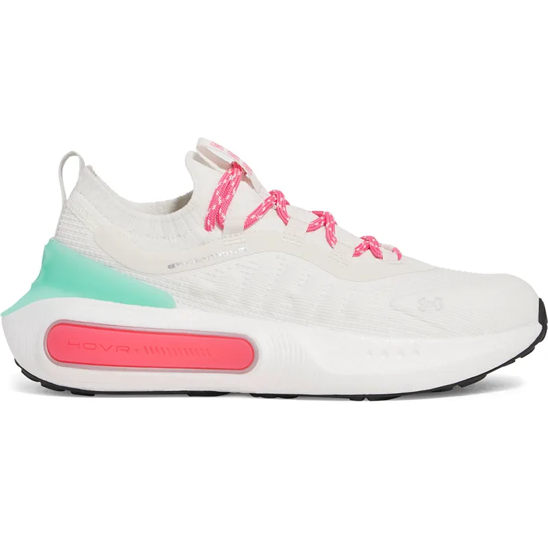 Sneakers Under Armour W Phantom 4 White Quartz /Comet Green /Super Ροζ EUR 40.5