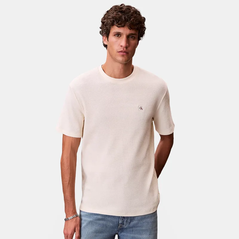 Calvin Klein Waffle Badge Ανδρικό T-Shirt (9000271173_61765)