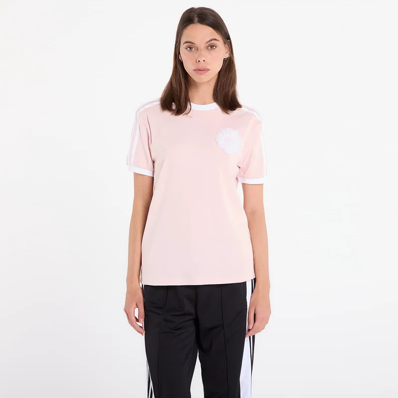 T-shirt adidas Lace Branding Ss T-Shirt Sandy Ροζ S
