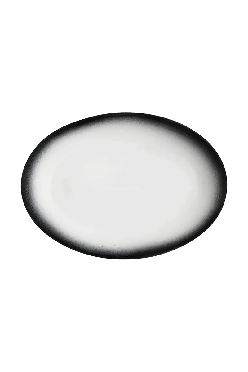 Maxwell & Williams πιατέλα πορσελάνης οβάλ "Granite Caviar" 35 x 25 cm - AX0261