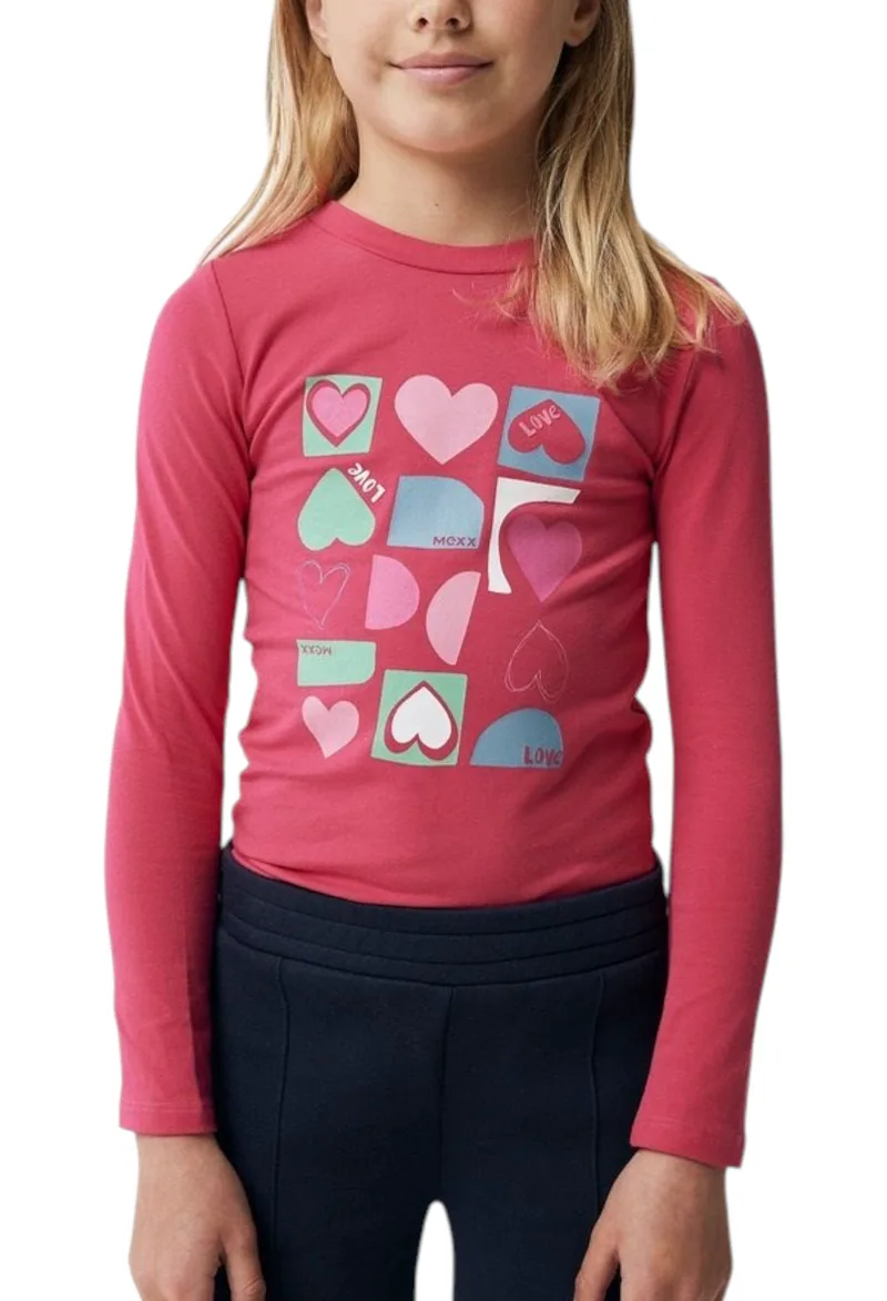 Μπλούζα Μακρυμάνικη Mexx Basic TU2135036G-WARM PINK Κορίτσι