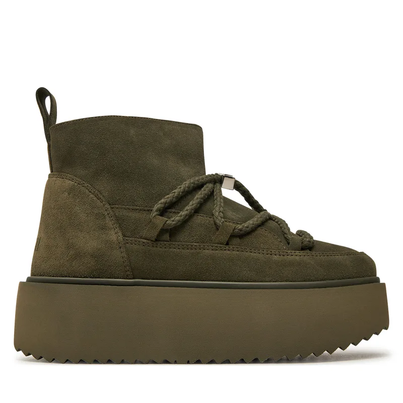 Μπότες Χιονιού Inuikii Classic Low Platform 75204-004 Χακί