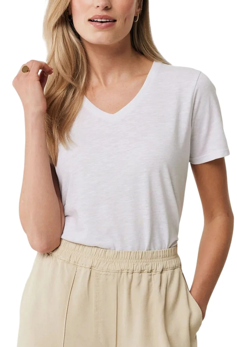 Μπλούζα Κοντομάνικη Mexx Femmie MF007800541W-White Γυναικείο