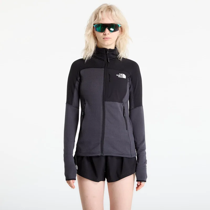 Φούτερ The North Face Polartec Powergrid Stormgap Jacket Asphalt Grey/ TNF Black S