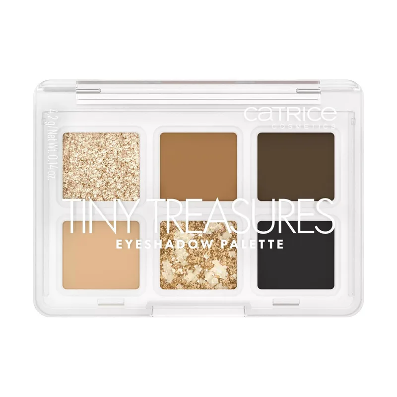 Παλέτες για μακιγιάζ ματιών Catrice Tiny Treasures Eyeshadow Palette - 10 Everyday Essentia