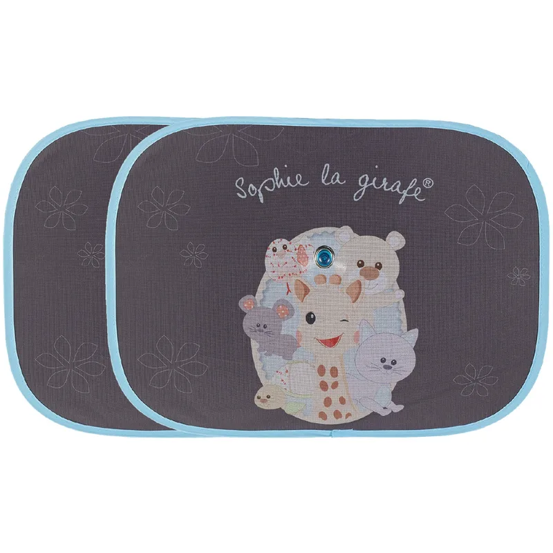 Sophie La Girafe Set of 2 Sun Shades 49x36cm Κωδ 470222 Σετ 2 Ηλιοπροστασίες Αυτοκινήτου για τα Παράθυρα 0m+, 1 Τεμάχιο