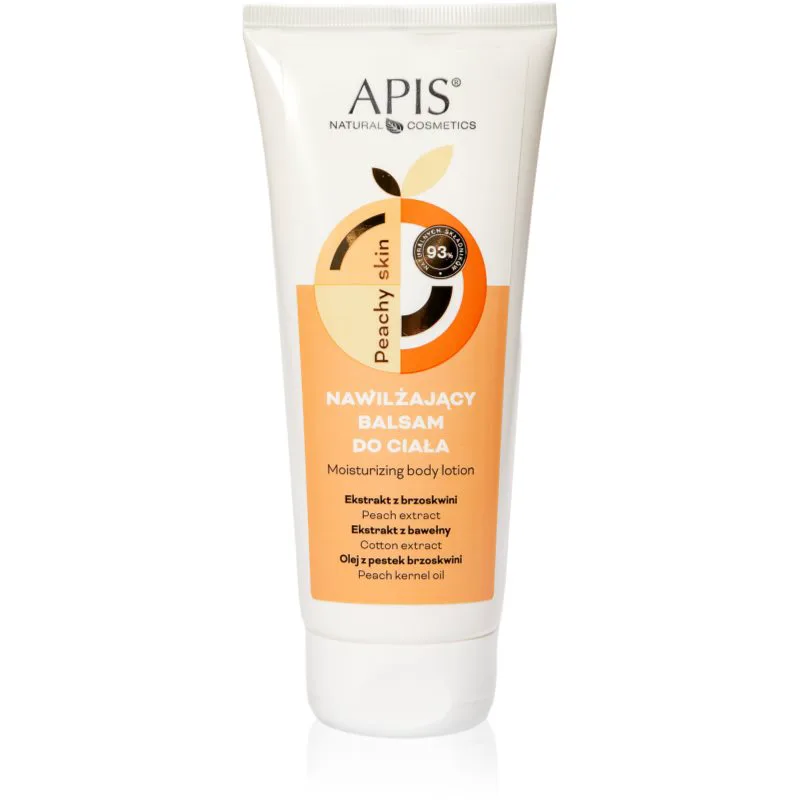 Apis Natural Cosmetics Peachy Skin ενυδατικό βάλσαμο σώματος 200 ml