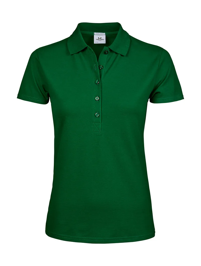 Γυναικεία Μπλούζα Polo 145 Tee Jays Luxury LS Stretch Forest Green