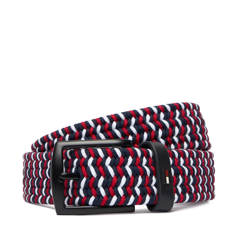 Ζώνη Ανδρική Tommy Hilfiger Denton Elastic 3.5 AM0AM13946 Έγχρωμο