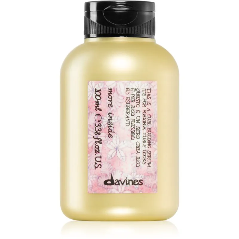 Davines More Inside Curl Building Serum ορός χωρίς ξέβγαλμα για σπαστά και σγουρά μαλλιά 100 ml