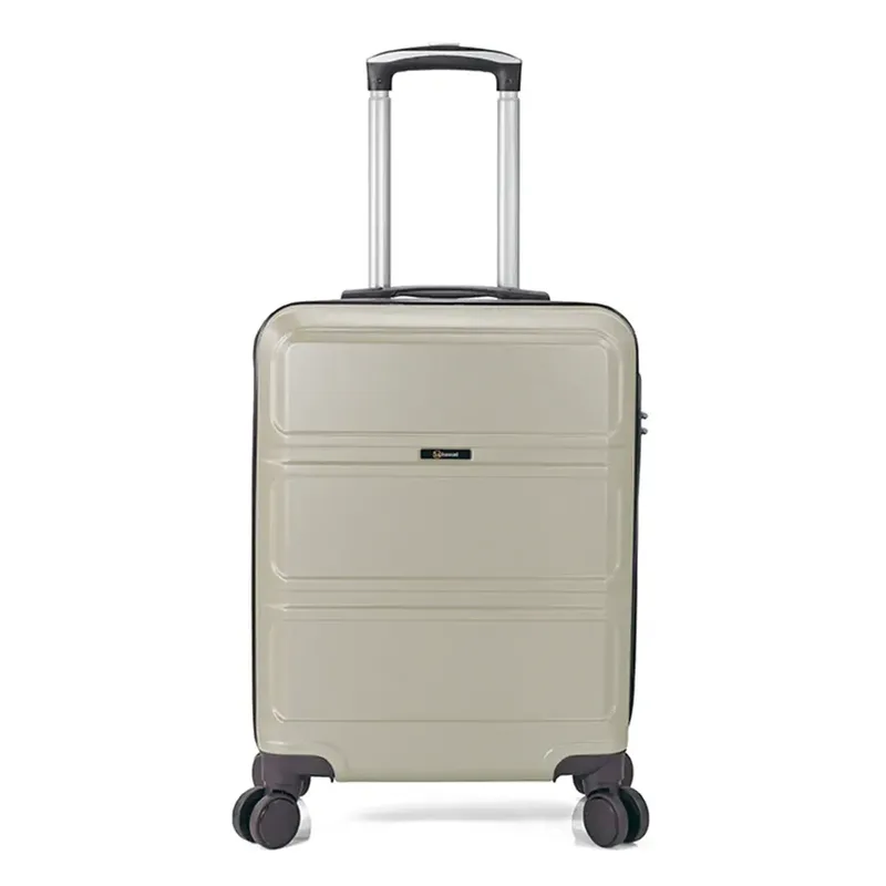 Βαλίτσα Καμπίνας Με Προέκταση BENZI (55x39x20-24cm) Μπεζ BZ5739