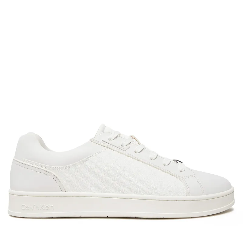 Αθλητικά Calvin Klein Low Top Lace Up Nb Mono HM0HM01768 Λευκό