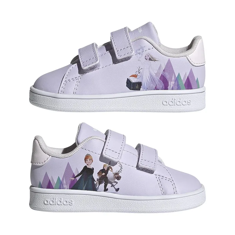 adidas x Disney Frozen Anna and Elsa Advantage Shoes GY5424