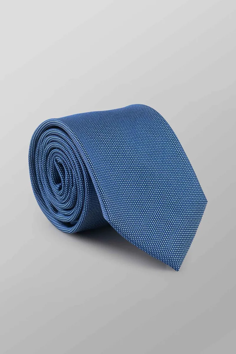 Oxford Company ανδρική μεταξωτή γραβάτα μονόχρωμη Regular Fit - TIE62-100.04 Μπλε Ανοιχτό