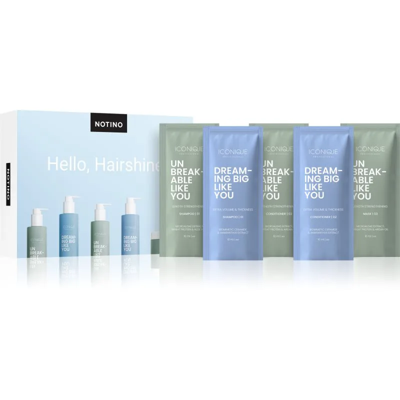 Beauty Discovery Box Notino Hello, Hairshine! Σετ για γυναίκες
