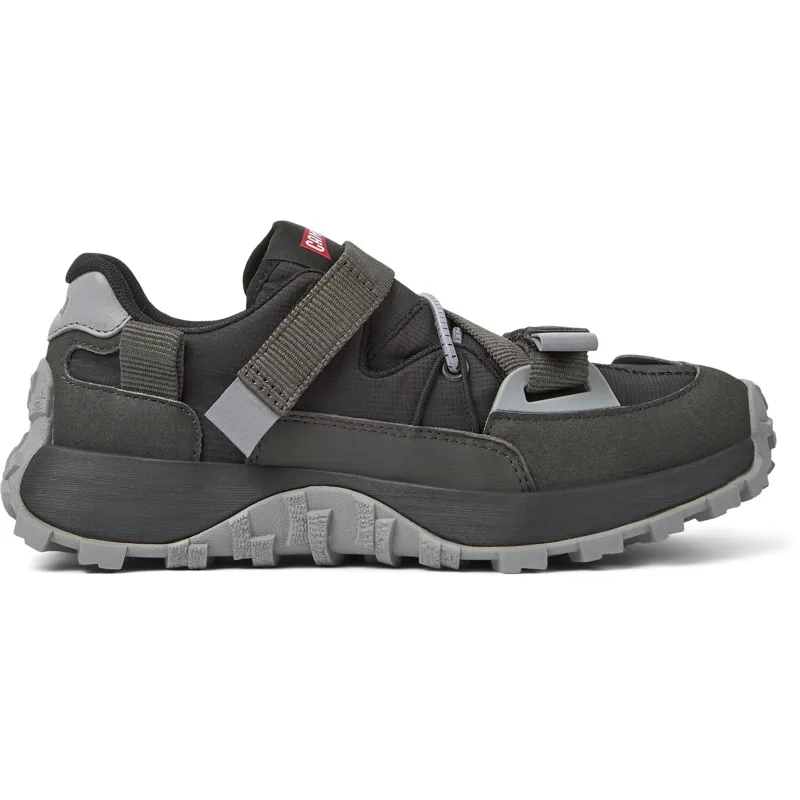 CAMPER Drift Trail - Sneakers Για Γυναικεία - Μαύρο,Γκρι, Μέγεθος 35, Cotton fabric