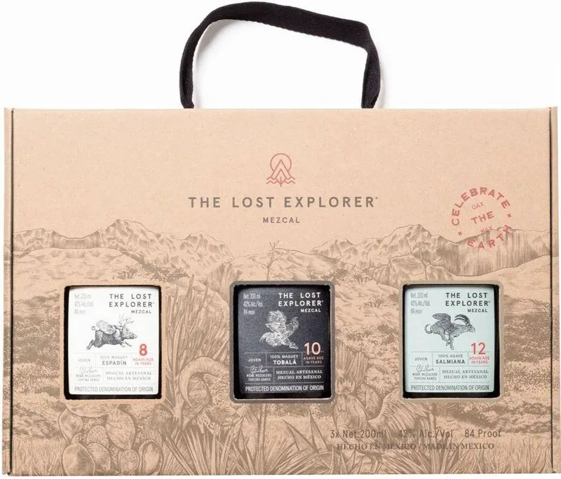 THE LOST EXPLORER MEZCAL TRILOGY PACK (3 Χ 200 ML)