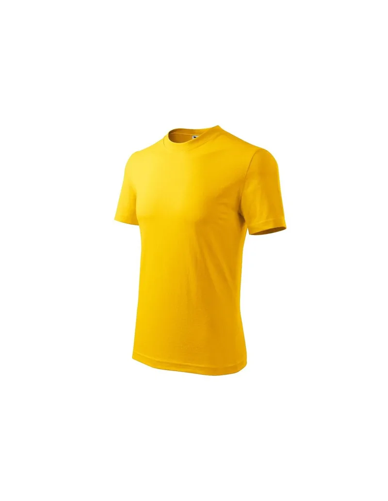 Adler Classic U Ανδρικό Διαφημιστικό T-shirt Κοντομάνικο σε Κίτρινο Χρώμα MLI-10104