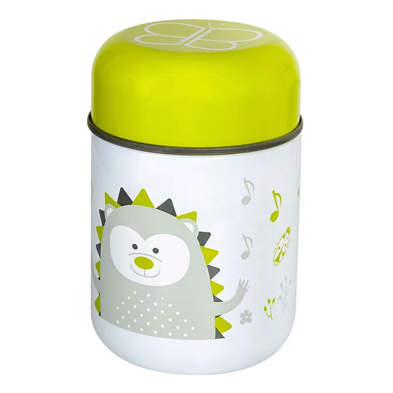 Θερμός Φαγητού Με Κουτάλι Lime 300ml Bbluv B0122-L (Υλικό: Ανοξείδωτο, Χρώμα: Lime) - Bbluv - B0122-L
