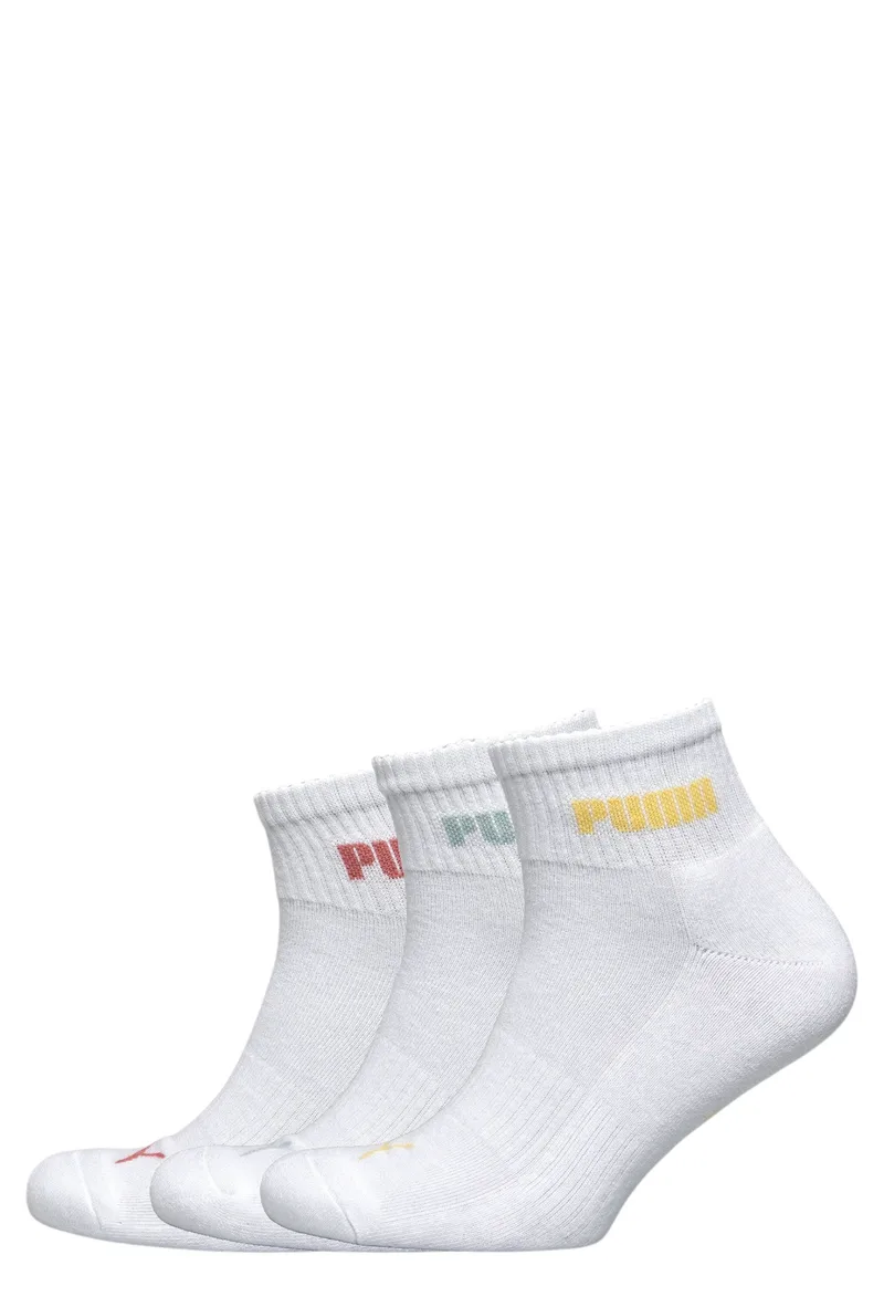 Κάλτσες Puma New Generation Cushioned Quarter 3P 701225904-014