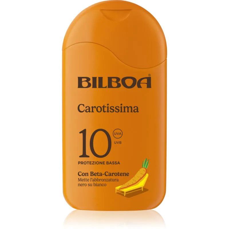 Bilboa Carotissima Crema αντηλιακό γάλα με βήτα καροτίνη SPF 10 200 ml