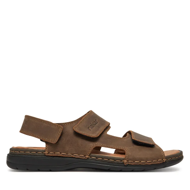 Σανδάλια Rieker 25558-25 Καφέ