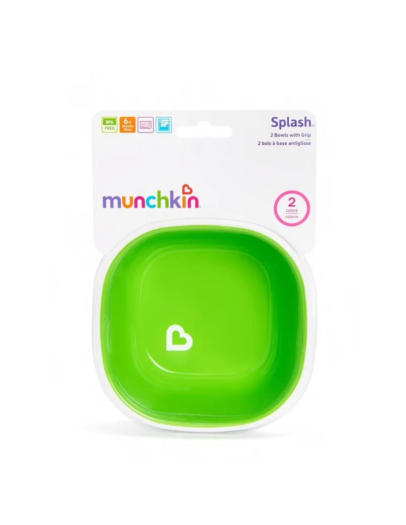 Μπολ Παιδικά Σετ 2 τμχ Munchkin Splash Toddler Bowls