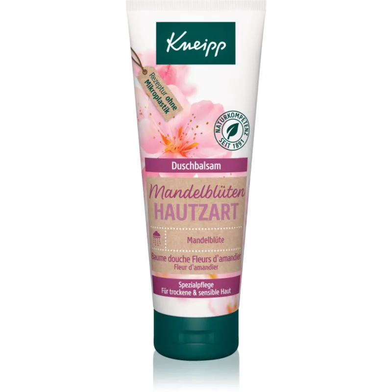 Kneipp Almond Blossom περιποιητικό τζελ ντους συσκευασία ταξιδίου 75 ml