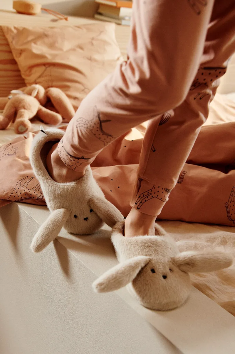 Παιδικές παντόφλες Liewood Aviaja Rabbit Slippers
