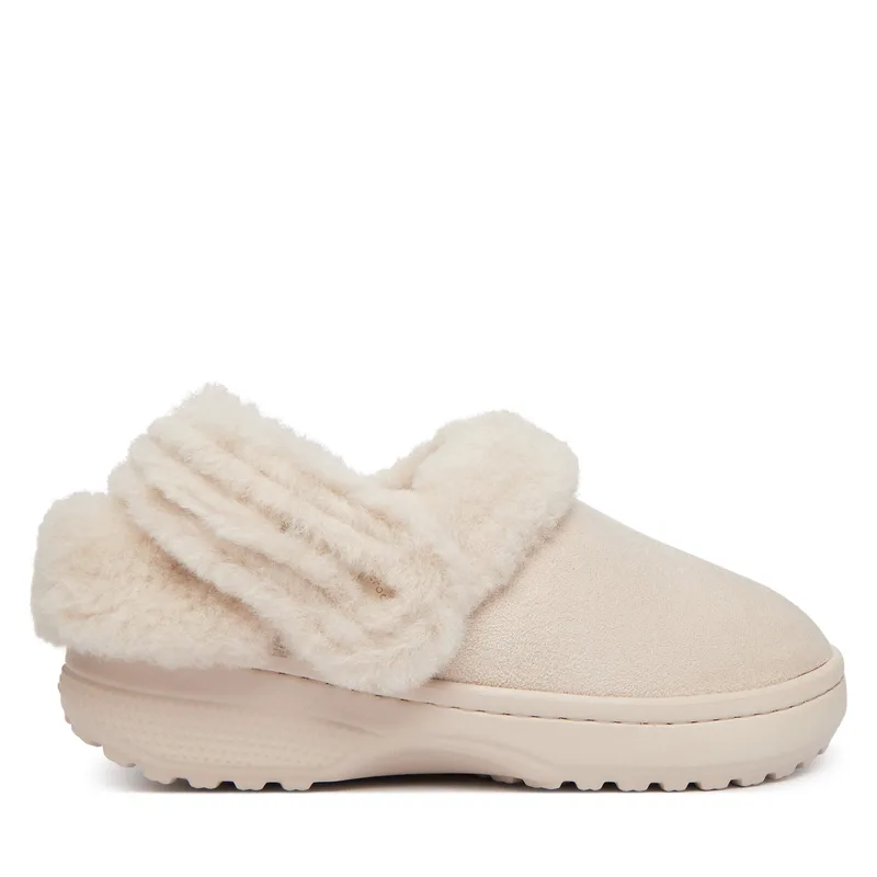 Παντόφλες Crocs Classic Unfurgettable Vegan Suede Clog 212106 Καφέ