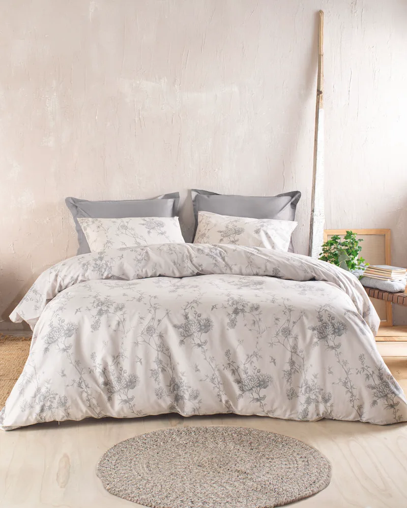 Ζεύγος μαξιλαροθήκες (50Χ70) AURORA BEIGE, RYTHMOS HOME