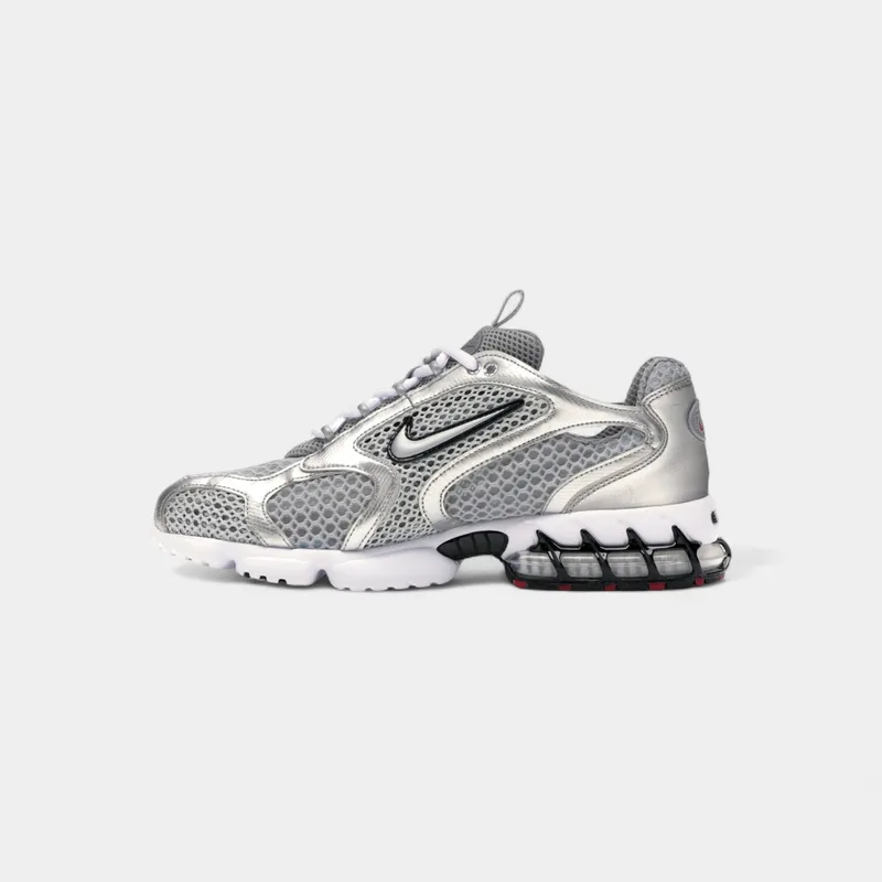 Xαμηλά Sneakers Nike Air Zoom Spiridon Cage 2 Metallic Silver