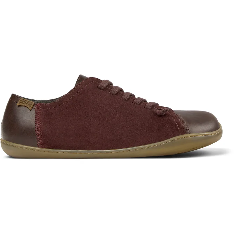CAMPER Twins - Casual παπούτσια Για Ανδρικα - Καφέ,Μπορντό, Μέγεθος 43, Smooth leather