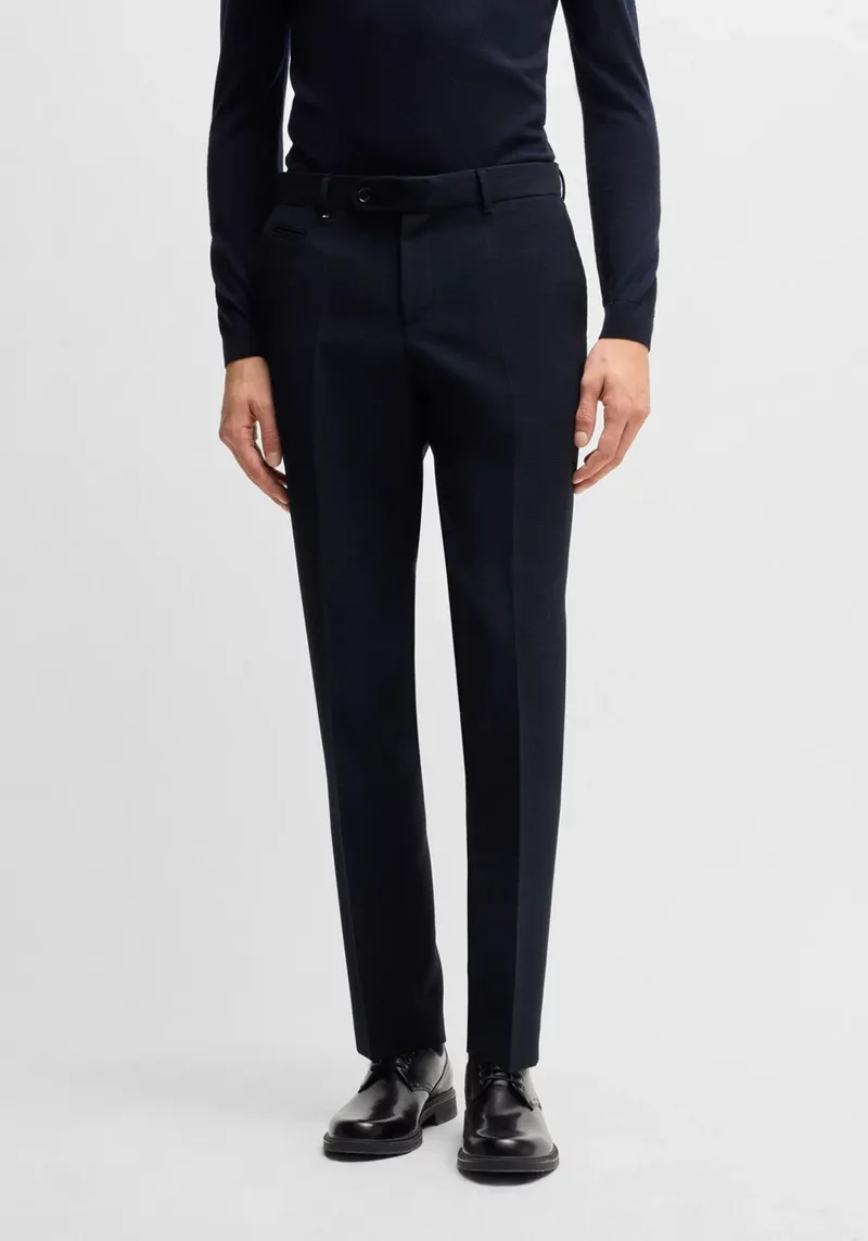 BOSS Υφασμάτινο Παντελόνι της σειράς C Genius - 50535005 404 Dark Blue