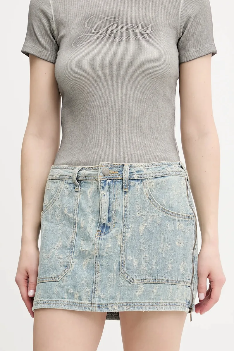 Τζιν φούστα Guess Originals