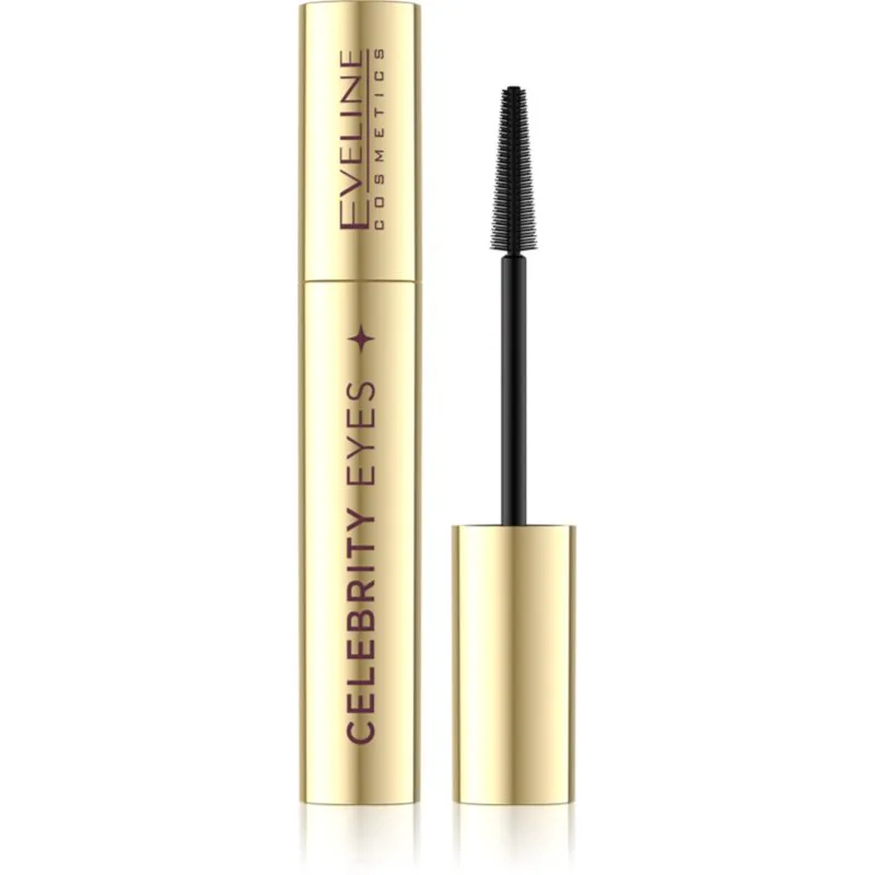 Eveline Cosmetics Celebrity Eyes μάσκαρα για επιπλέον μήκος απόχρωση Black 7 ml