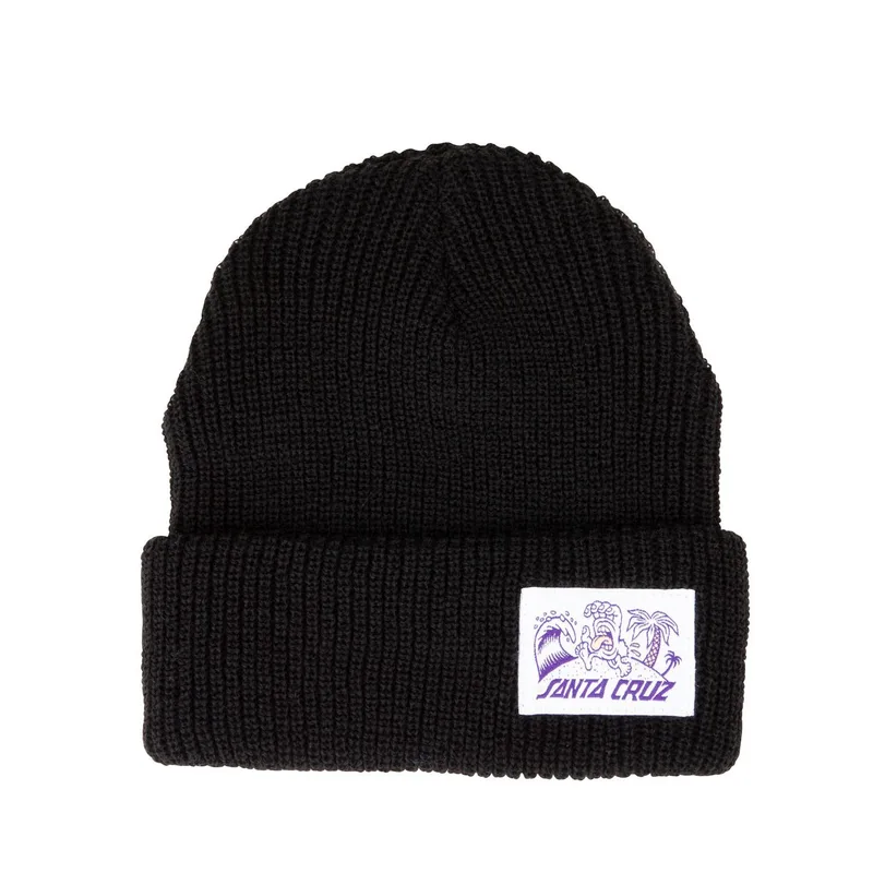Ανδρικό Beach Bum Label Σκουφάκι Μαύρο Santa Cruz SCABNE0266-BLACK