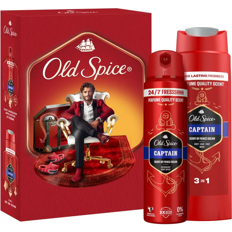 Old Spice Captain Gentleman Set σετ δώρου για άντρες