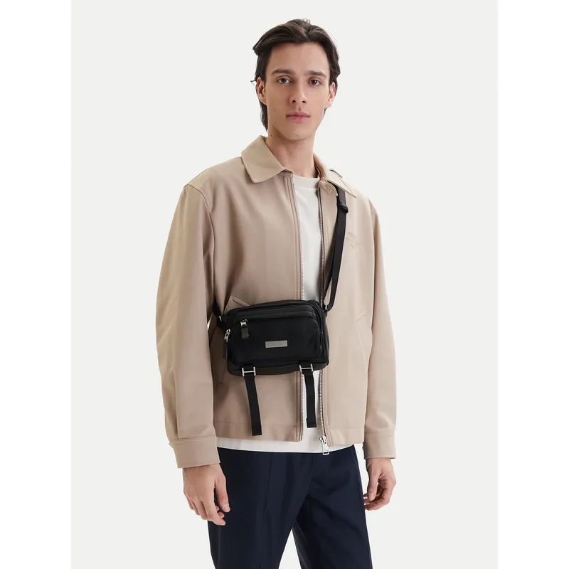 Τσαντάκι Calvin Klein Sleek Utility Camera Bag LV04D3339G Μαύρο