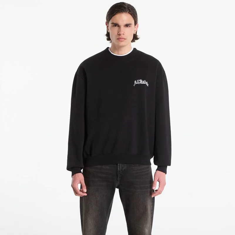 Φούτερ AllSaints Descent Sweatshirt Washed Black M
