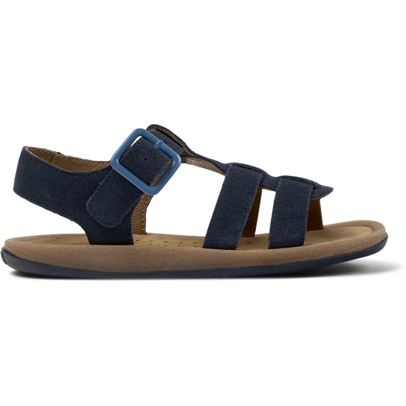 CAMPER Bicho - Πέδιλα Για Παιδιά - Μπλε, Μέγεθος 31, Suede