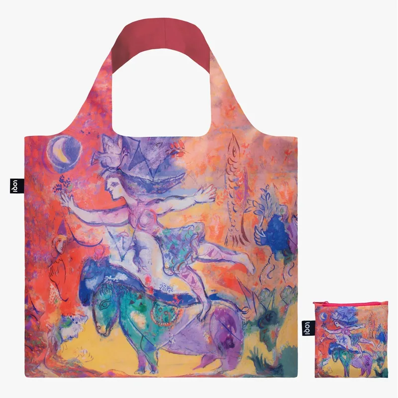 Τσάντα για ψώνια / Shopping bag υφασμάτινη Loqi (Marc Chagall, The Circus)
