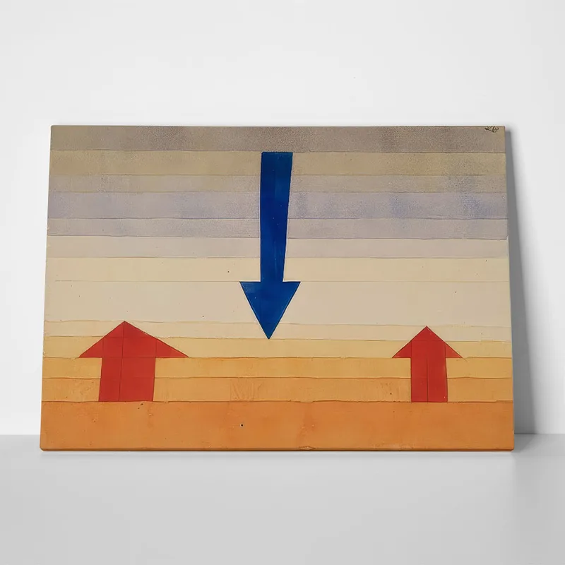Πινακας σε καμβά PAUL KLEE - GREETING