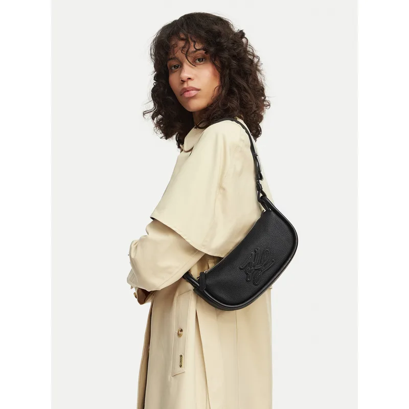 Τσάντα KARL LAGERFELD B2W30235 Μαύρο