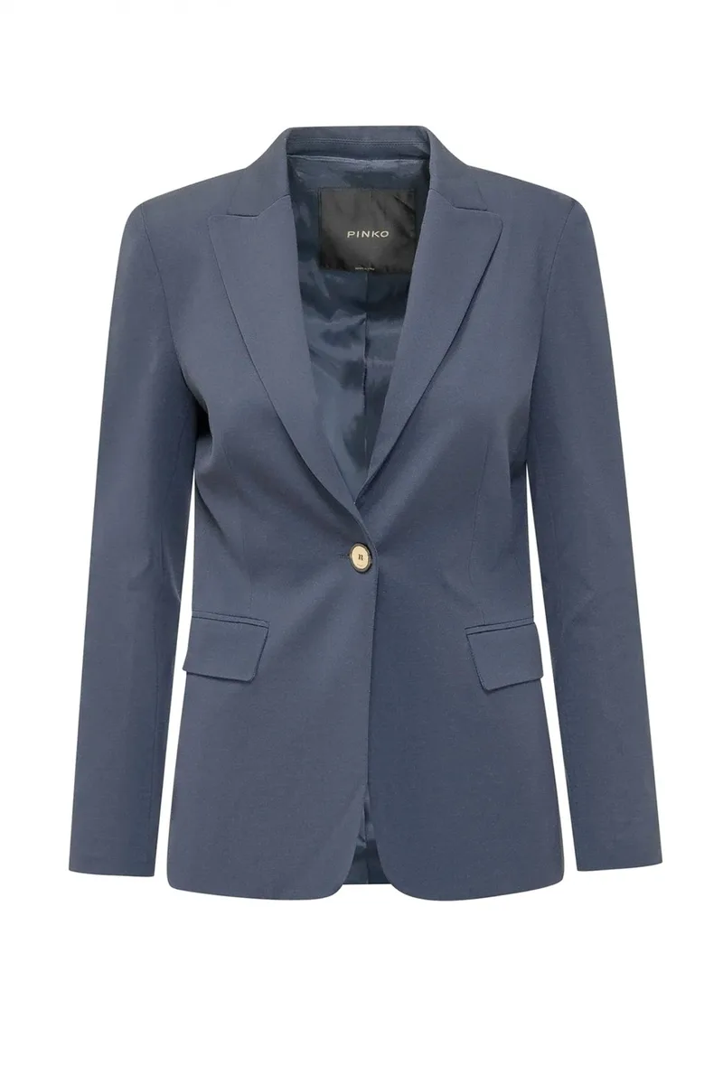 PINKO ΣΑΚΑΚΙ NEW SIGNUM JACKET ΜΠΛΕ